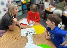Teachers learn alongside their students